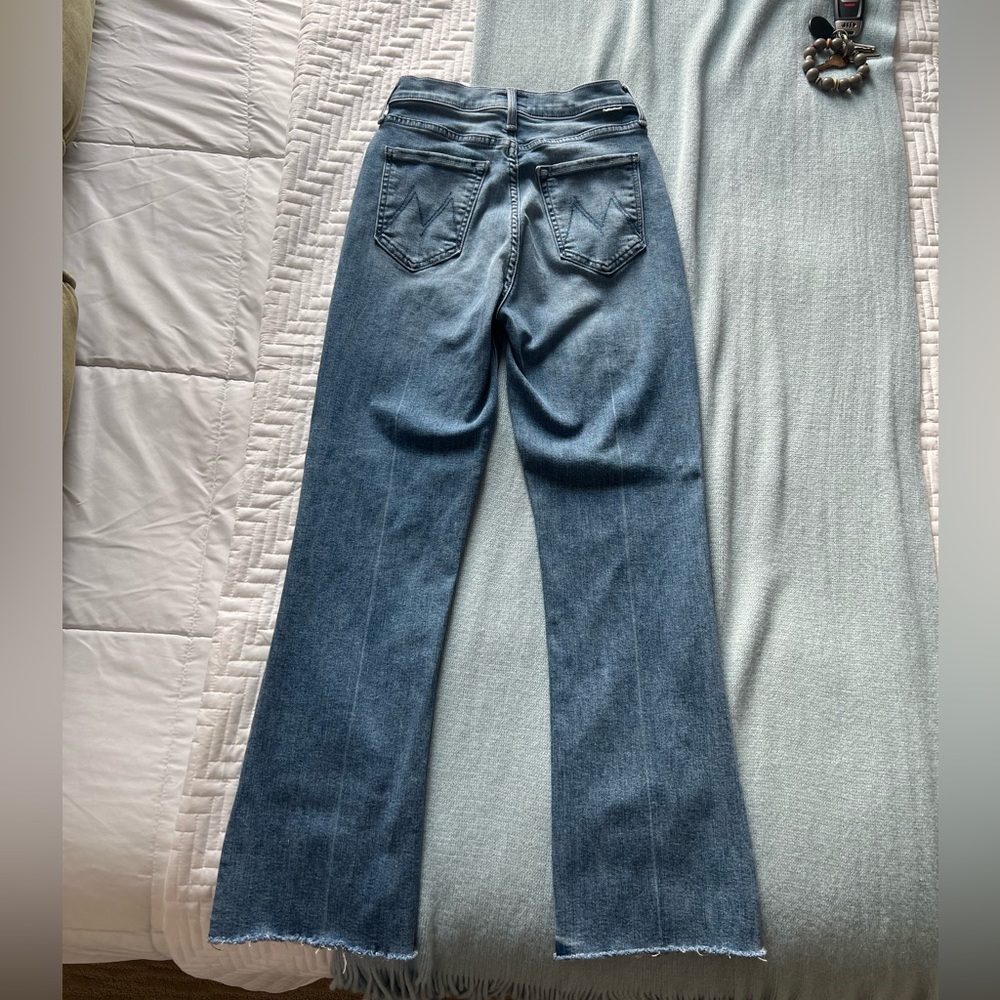 Mother The tripper ankle fray jeans